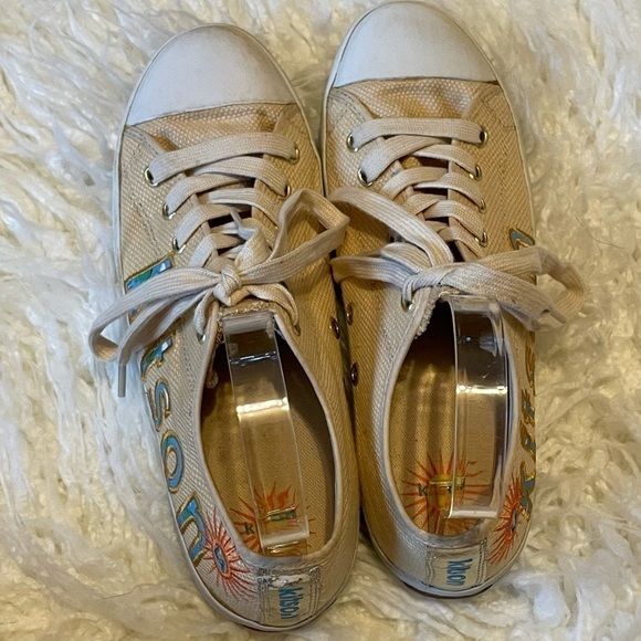 Women’s KITSON LA Boho Textile SNEAKERS Size 9 - Picture 12 of 16